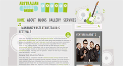 Desktop Screenshot of amo.org.au