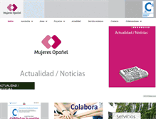 Tablet Screenshot of amo.org.es